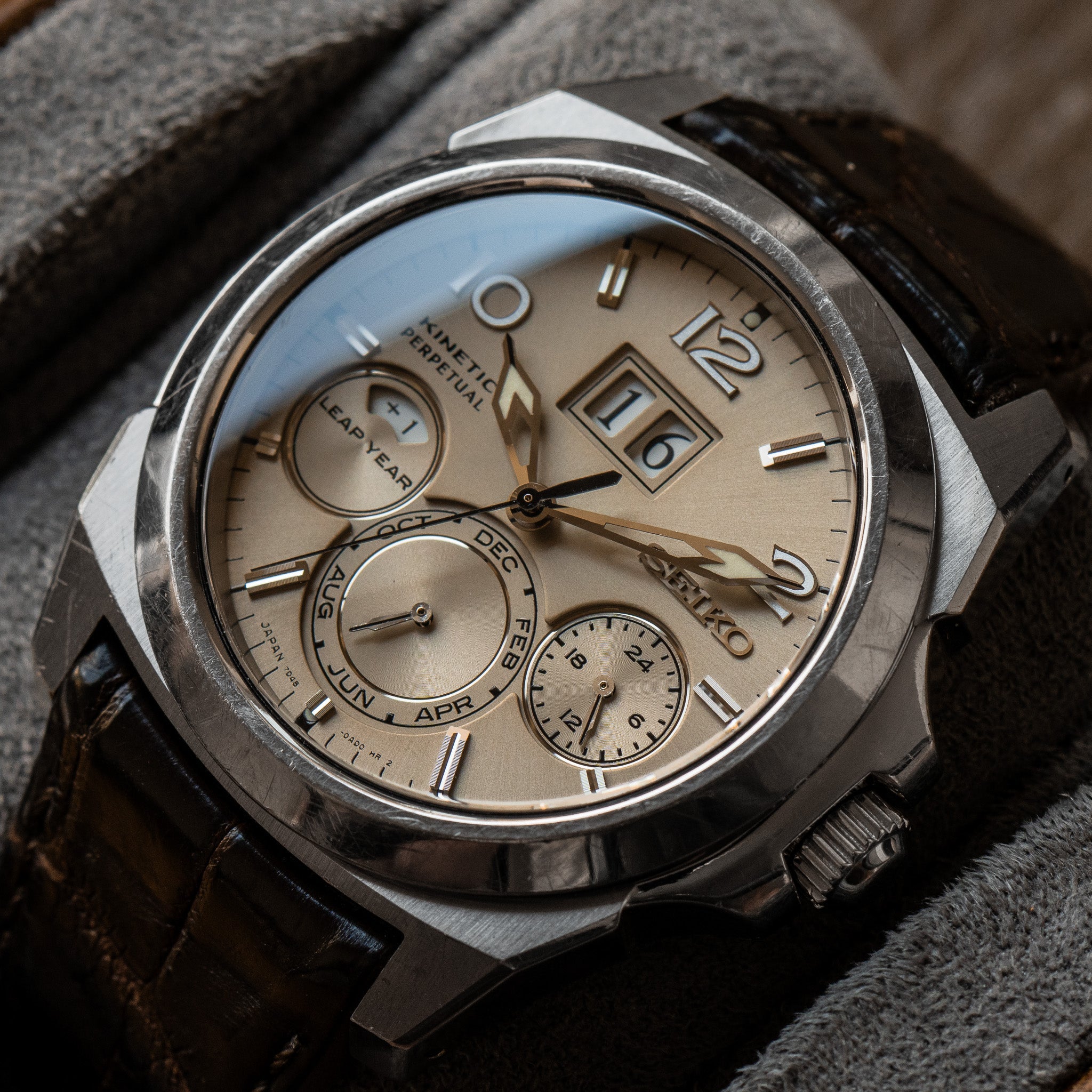Seiko SAGV007 "Big Date" Titanium Perpetual Calendar