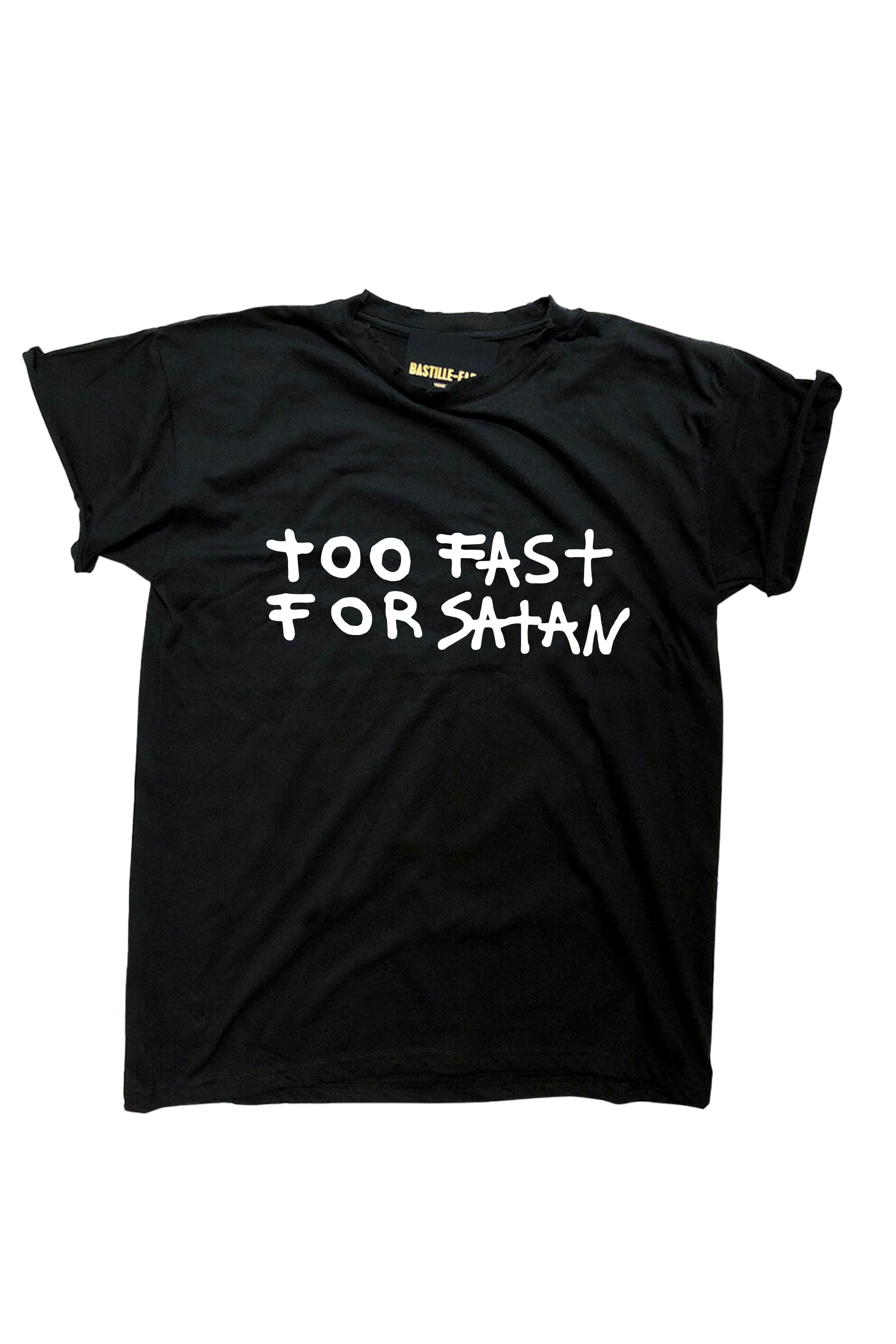 Bastille T-shirt TO FAST FOR SATAN