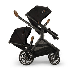 DEMI Next Double Stroller + Rider board Strollers - Double Nuna Caviar Black