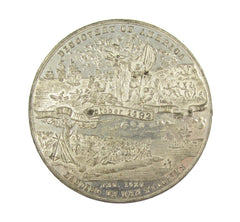 USA 1893 Columbian Exposition Landing Of Columbus 58mm Medal