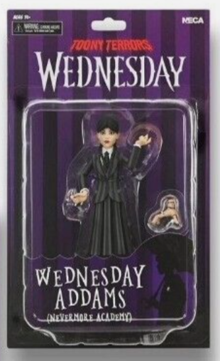 Black Dress Wednesday Addams (NECA Tony Terror, Wednesday) - Bitz & Buttons