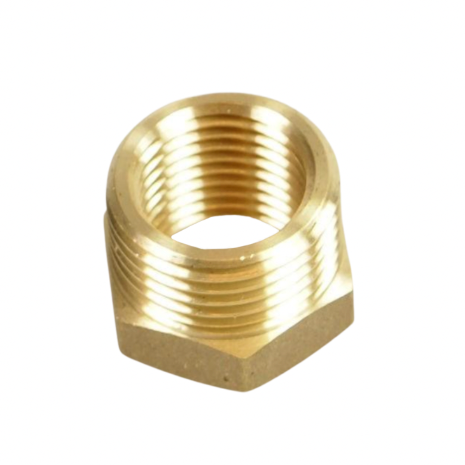 Messing nippelmuffe 1 x 1/2"