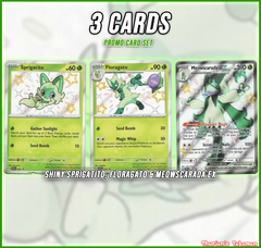 Shiny Sprigatito Line Promo Set (Singles) (Promos)