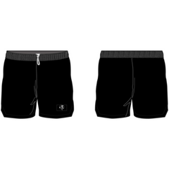 OFF COURT Silver Off Court Shorts (Youth)