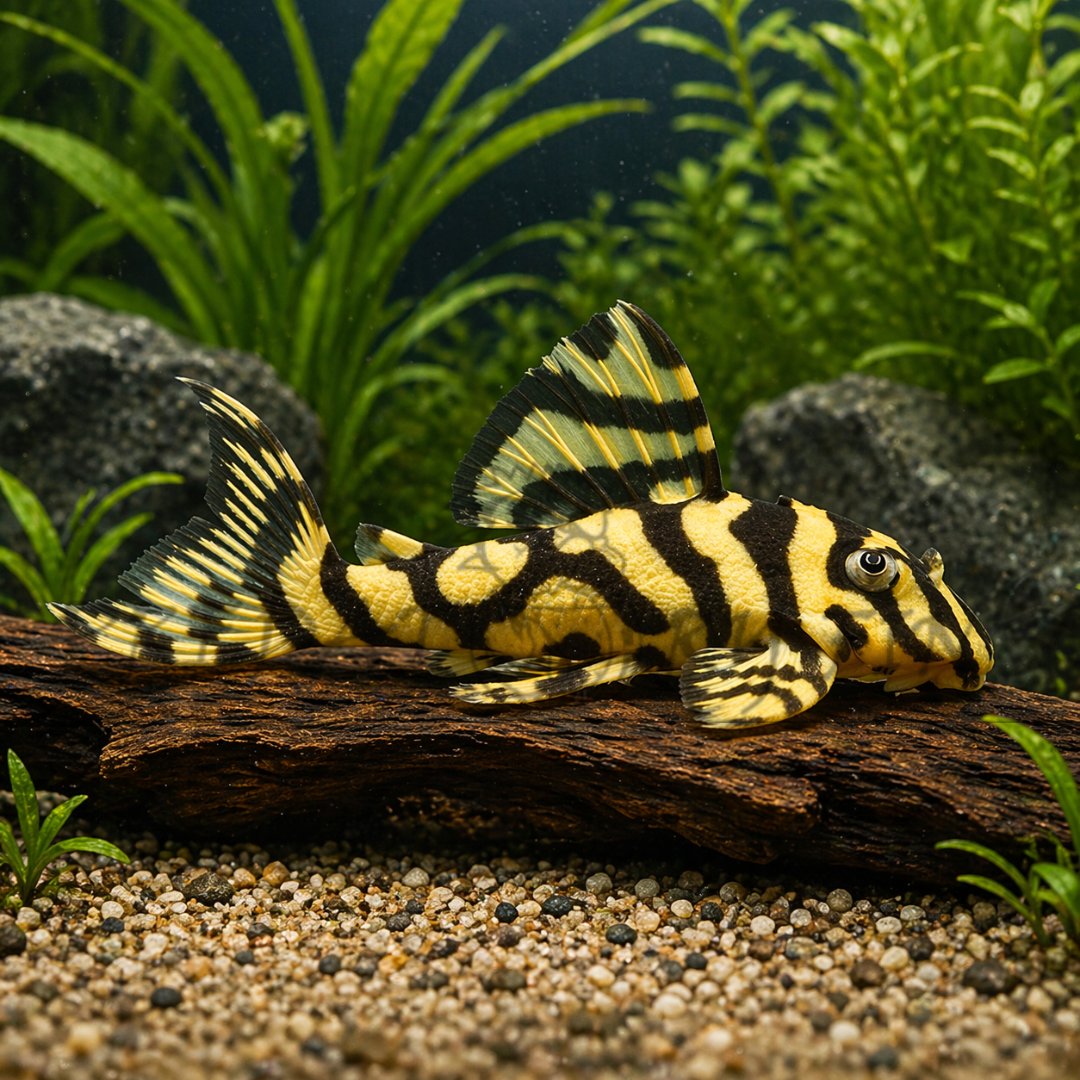 L236 Super Yellow Pleco (Hypancistrus sp)