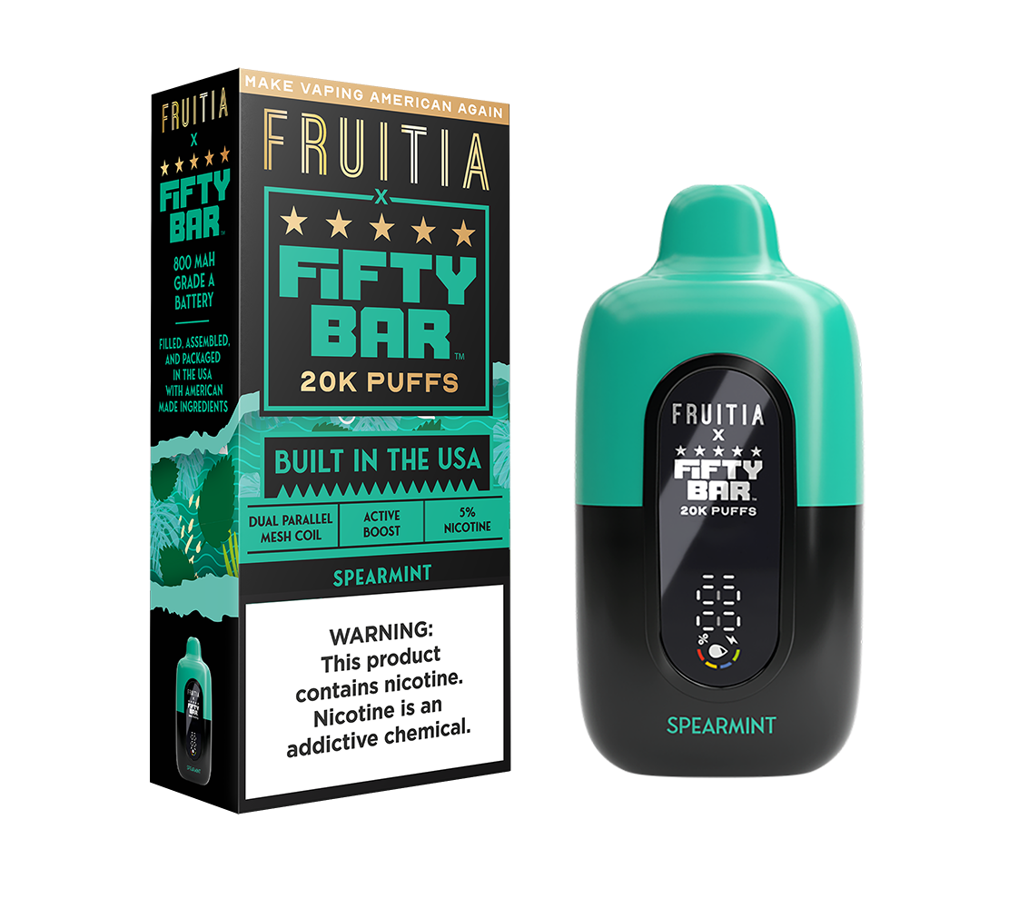 Spearmint - FRUITIA - Disposable