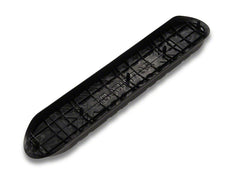 Barricade Replacement Step Pad with Barricade Logo for 4-Inch Tubular Oval Straight End Side Step Bars Only; 21.70-Inch x 4-Inch