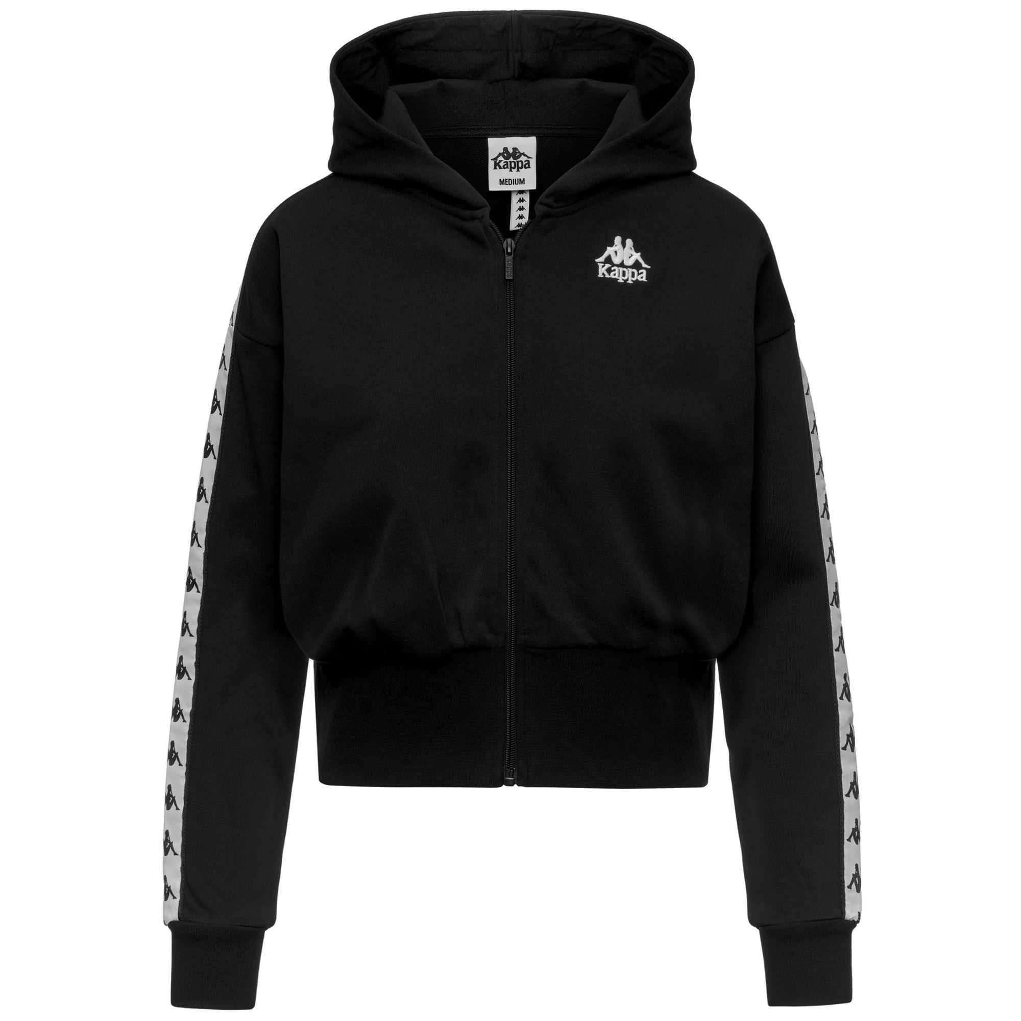 Fleece_Woman_ CARLISE_Jacket_Black-White - Black - White - Commercial 1