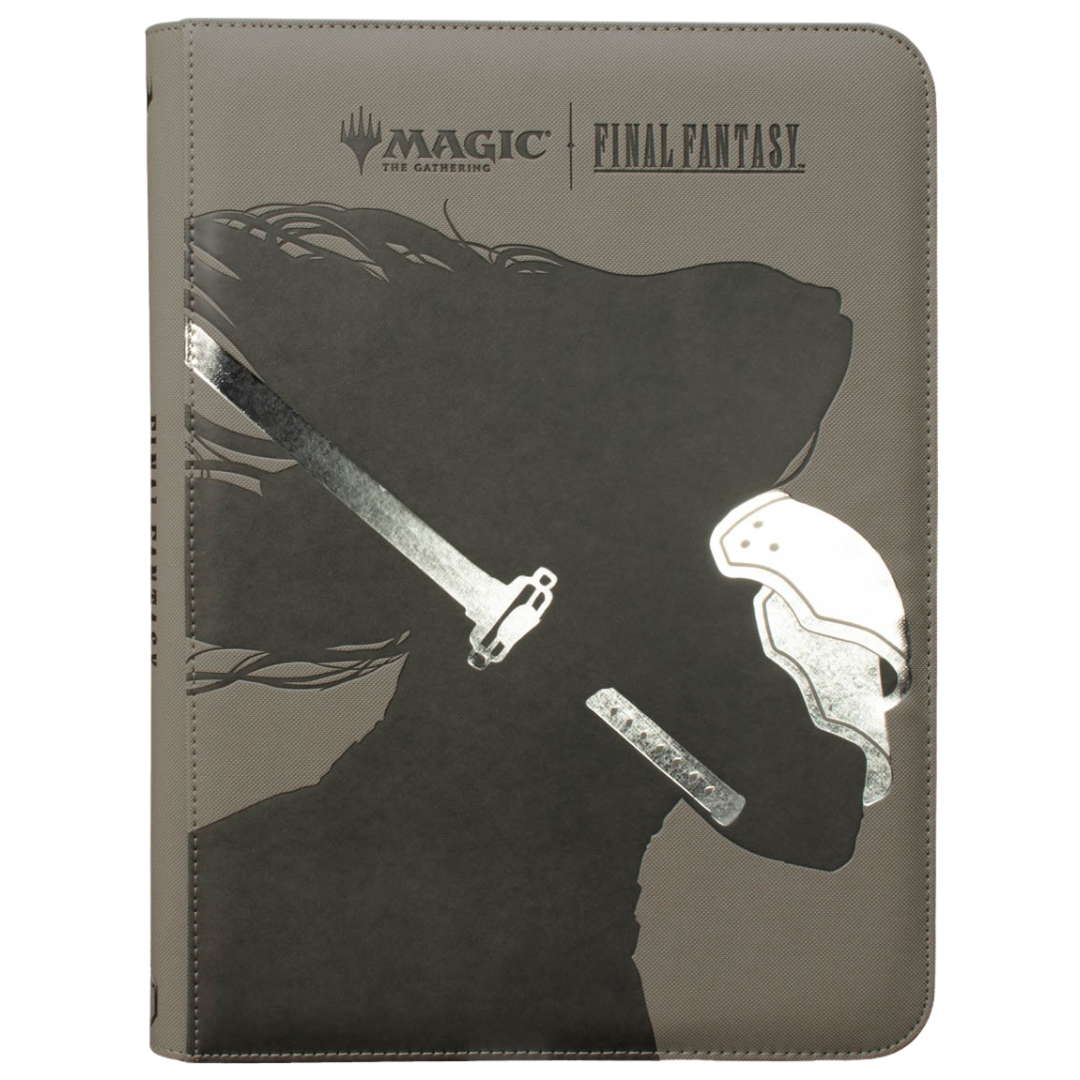 Ultra Pro 9-Pocket Zip Binder Final Fantasy V2 for MTG with premium art, padded cover, side-loading card pages, and secure zip closure
