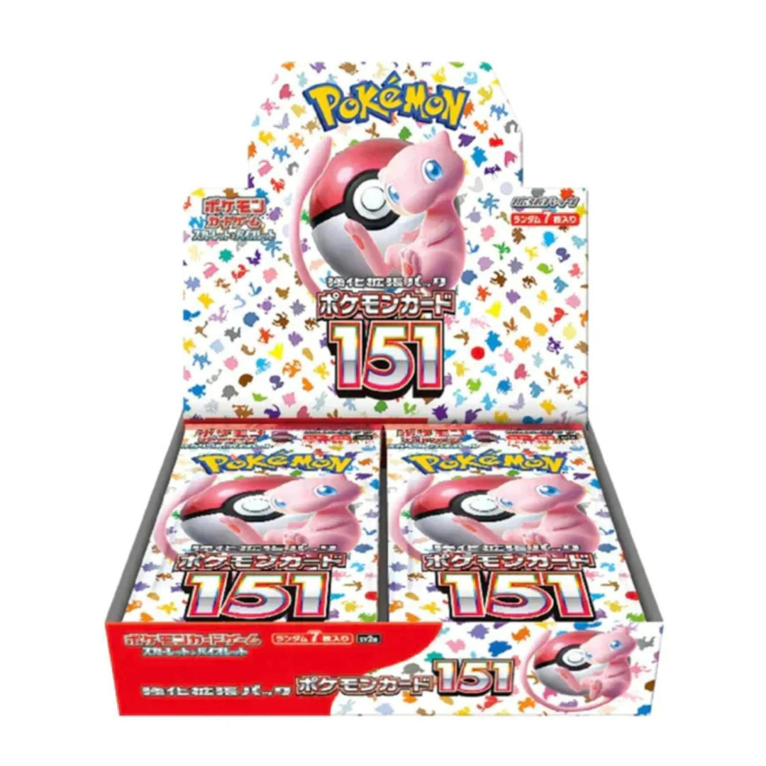 151 - Japanese Pokemon TCG sv2a (WITH ACRYLIC)