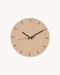 MEELANO Vægur Træ og Stål Ø30 cm - Minimalistisk Design Default