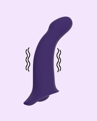 Purple | ComZe Vibe Strap-on Dildo