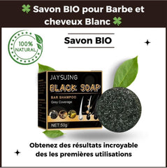 Savon BIO Pour Barbe et Cheveux Blanc