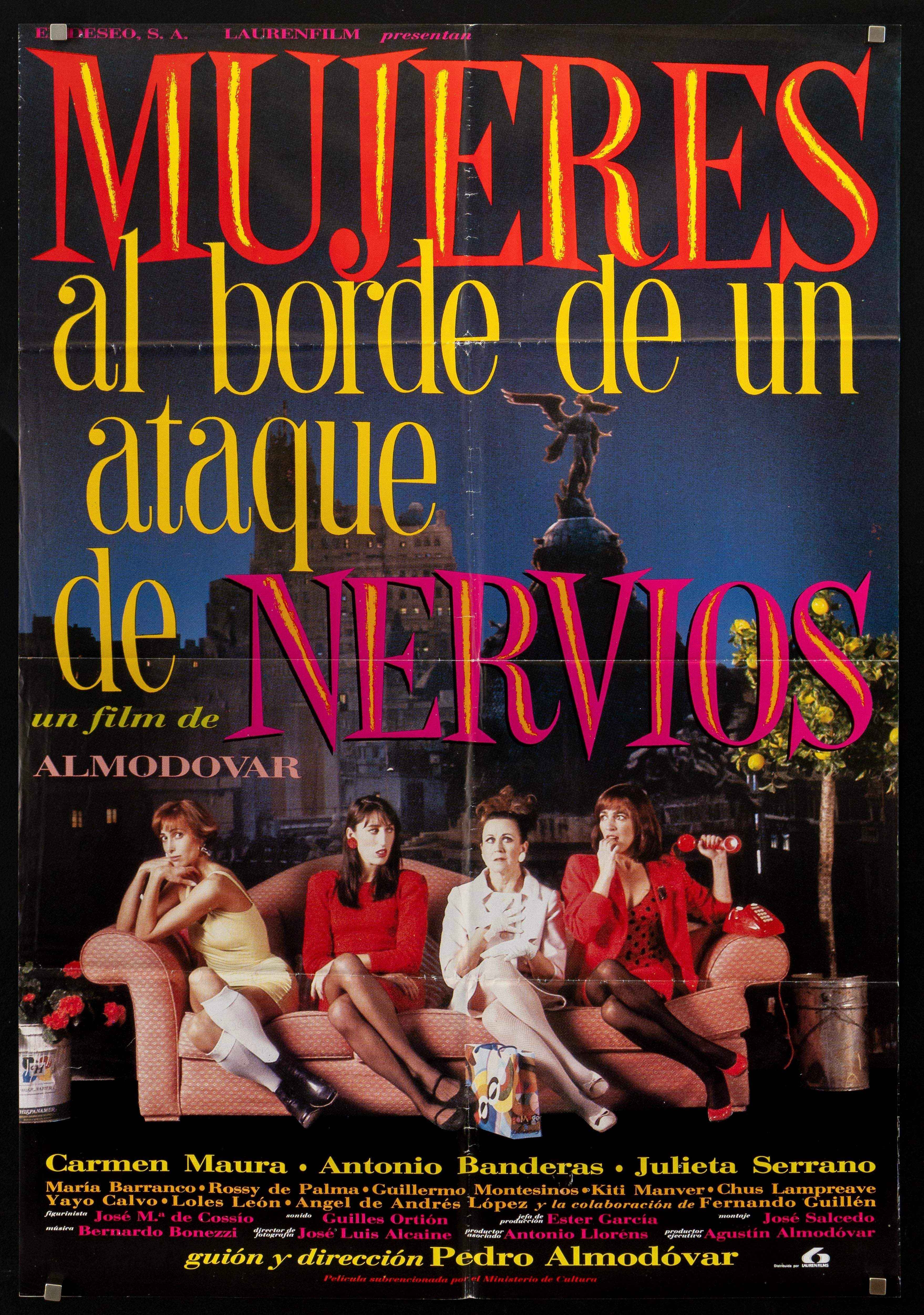 Women on the Verge of a Nervous Breakdown Original Vintage Movie Poster