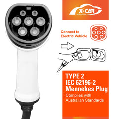 Type 2 Charging Cable 5M 32A for BYD Atto3 Seal Dolphin Sealion 6 7 Shark 6