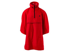 Agu grant poncho essential red one size