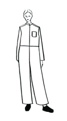 ALEXIS Jumpsuit by Kaisa Rissanen PDF Sewing Pattern - TAUKO - Simplifi Fabric