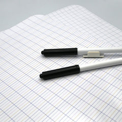 Ardoise d'écriture magnétique effaçable - lot de 2