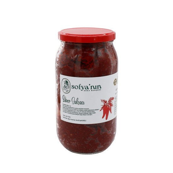1 kg scharfe Paprikapaste (hausgemacht - altes Saatgut)