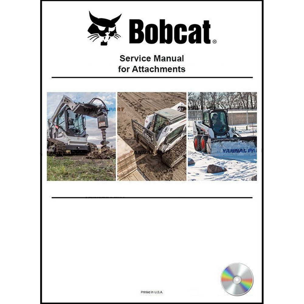 Part No. 7308112ENUSCD V BLade Service Manual on CD Fit For Bobcat