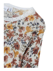 KIDS MERINOULL LANGERMET TOPP - TURTLEDOVE