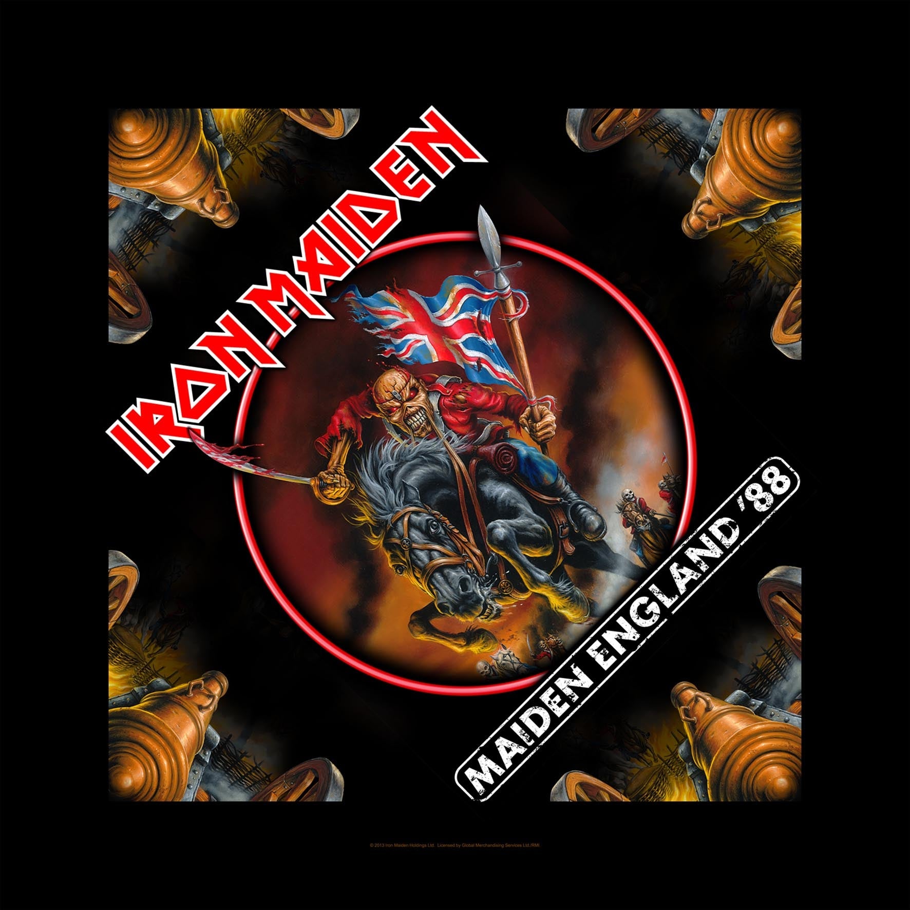Iron Maiden | Bandanna Maiden England