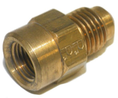 Big A Service Line 3-14642 Brass Flare Female Connector 1/4" x 1/8"