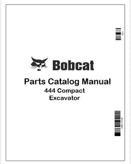 Bobcat 444 Compact Excavator Parts Catalog Manual Instant PDF