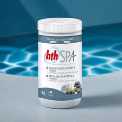 Brome Mutli - action 4 - HTH spa - Pastilles 20G - 1KG - Quality Spa
