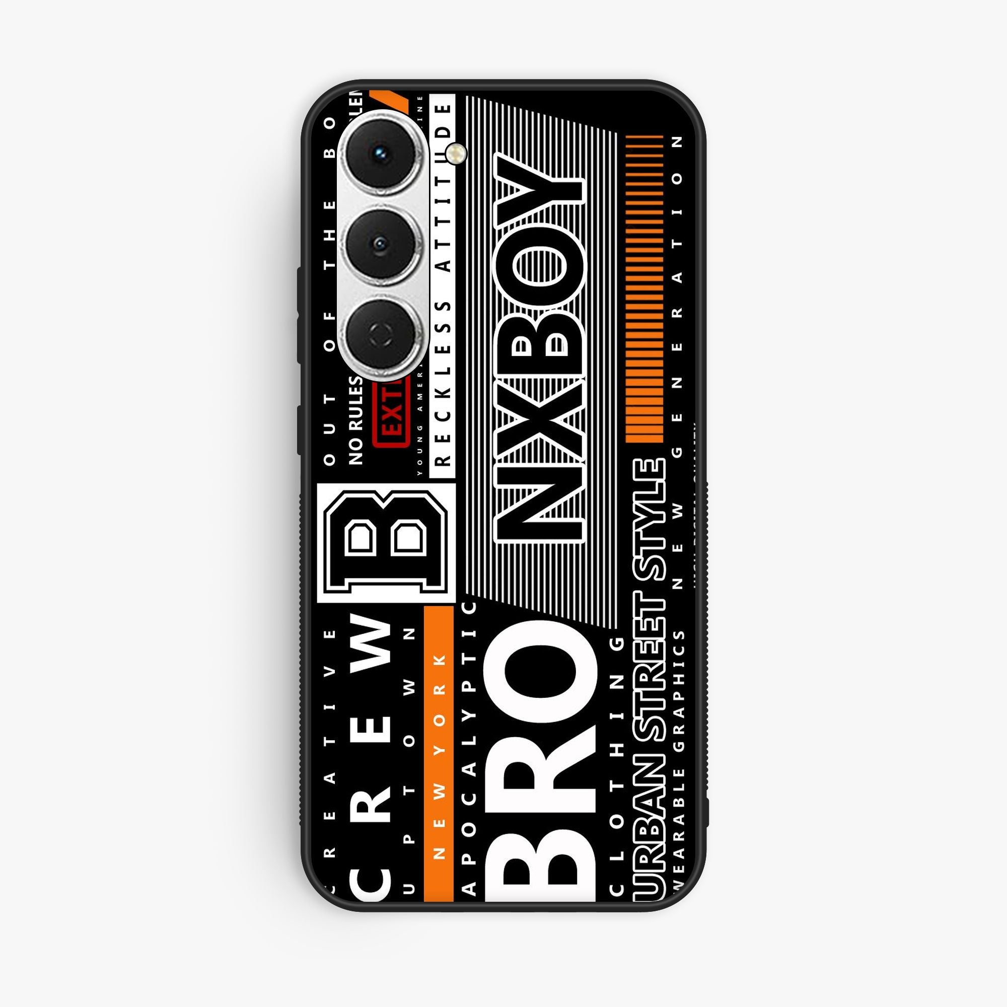 Tecno Spark 40 Pro - A Black And White Logo - Premium Glossy Phone Case c3c21504585a2d0d594371b61d4d6c78 Mobile Phone Cases