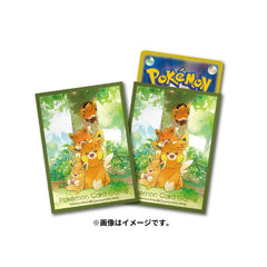 Card Sleeves Pawmot, Pawmo and Pawmi Pokémon Card Game - Authentic Japanese Pokémon Center TCG