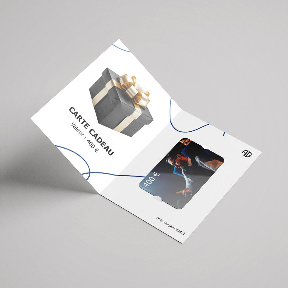carte cadeau 400€ | Avenue Gousset