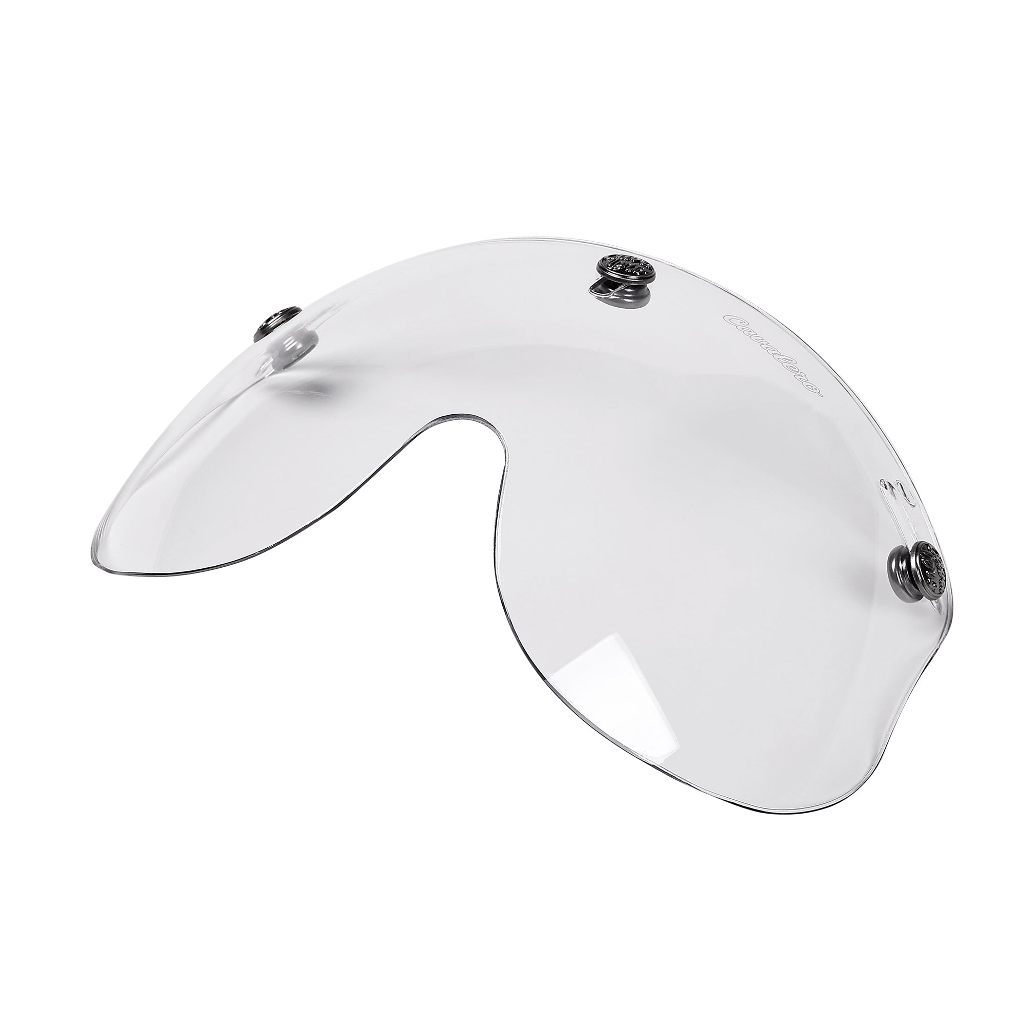 Cavalero Short Visor for Open Helmets Clear - Customhoj