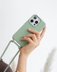 Handykette iPhone 15 Jade Grün