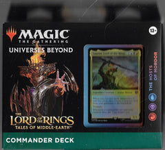 Lord of the Rings Commander Deck Hosts of Mordor - MTG - Magic The Gathering