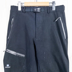 【Men's L ブラック系】 Finetrack ( ファイントラック ) エバーブレス スノーライン パンツ ナイロン ウェア ボトムス ロングパンツ ハードシェル z00052797 ハードシェル ロングパンツ ボトムス ウェア