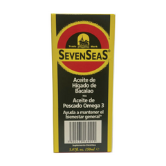 SevenSeas Cod Liver Oil + Omega 3 Fish Oil 150ml