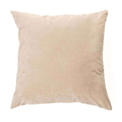 Coussin en velours côtelé naturel CORDUROY ( 18'' x 18'')- Par Brunelli - coussins Brunelli - $23.99! Literie-Déco et moi