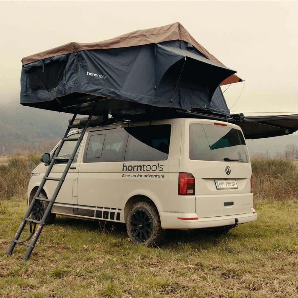 Dachzelt Elements Ocean - 165cm mit Vorzelt - Camperreich