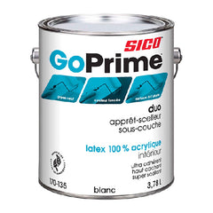 Apprêt intérieure et extérieur de transition à teinter GoPrime, 3,78 litres