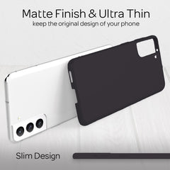 NALIA Ultra-Dünnes Hardcase für Samsung Galaxy S22 Plus Schwarz NALIA SlimFit Hülle