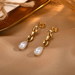 Pearl Drop Earrings