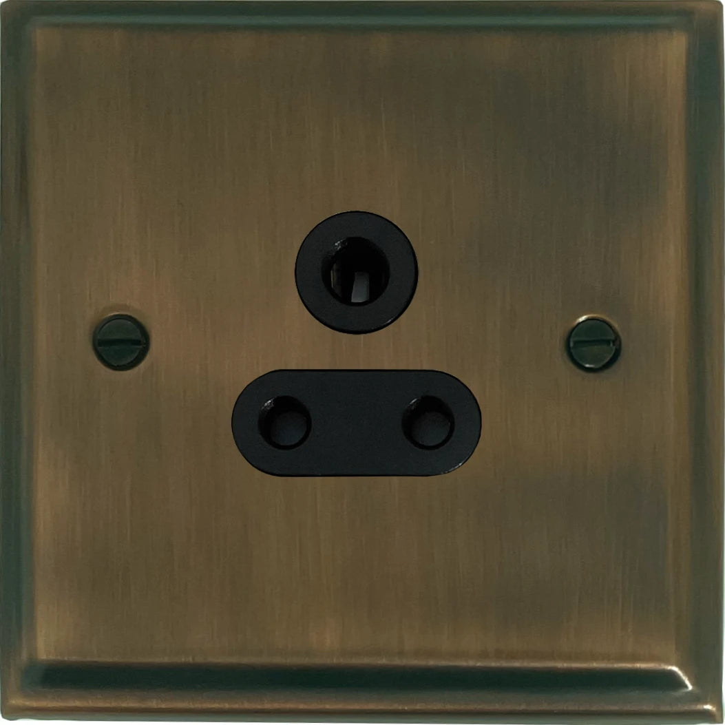 Deco Antique Brass 5A Socket