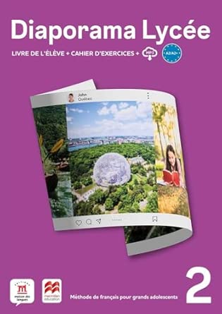 Diaporama Lycée 2 - Livre de l'élève + Cahier d'exercices - 9788411574006