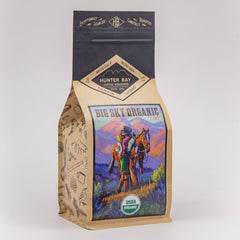 Big Sky Organic Coffee, 12 oz Whole Bean - Hunter Bay Coffee Roasters
