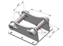 Excavator Post Hole Digger – Hydraulic 10″ Auger Attachment HEPD - with | Sold by Uncle Wiener's Wholesale