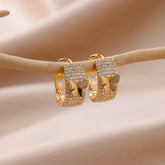 Butterfly Hoop Earrings