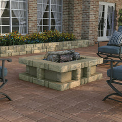 Pavestone SplitRock 10.5 in. x 3.5 in. x 4 in. Palomino Concrete Edger (168 Pcs. / 147 Lin. ft. / Pallet) - Super Arbor