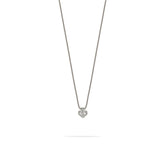 Collana Fabiani punto luce in oro bianco 18Kt con diamante taglio brillante - Fabiani Gioiellerie