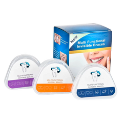Pack de 3 Gouttières d'alignement dentaire